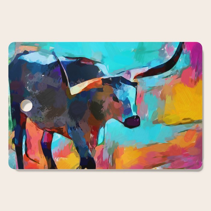 Texas Longhorn Cutting Board Gallery Image 1