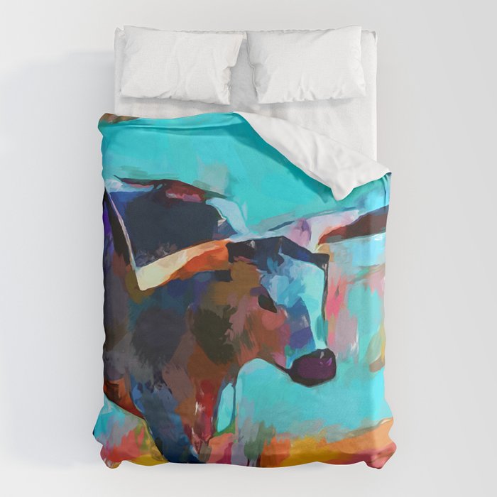 Texas Longhorn Duvet Cover Gallery Image 6