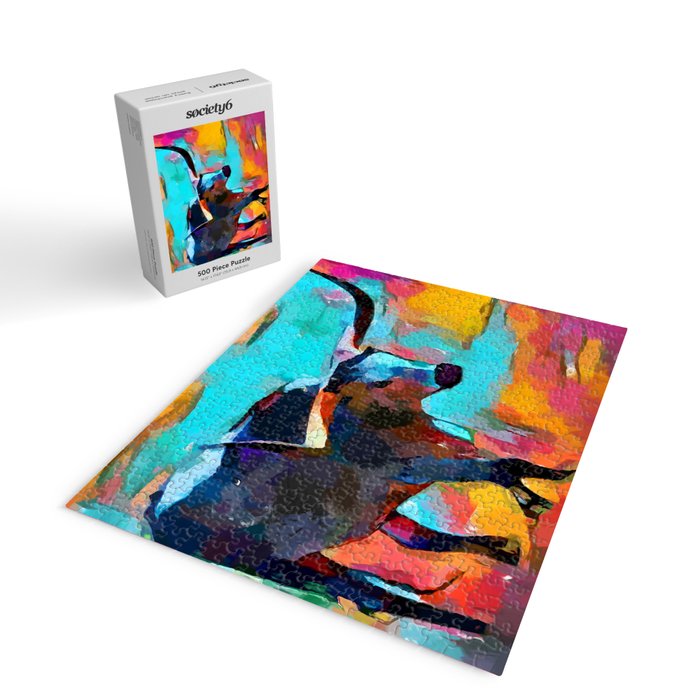 Texas Longhorn Jigsaw Puzzle Gallery Image 2