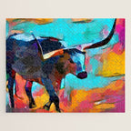 Texas Longhorn Jigsaw Puzzle Gallery Image 1