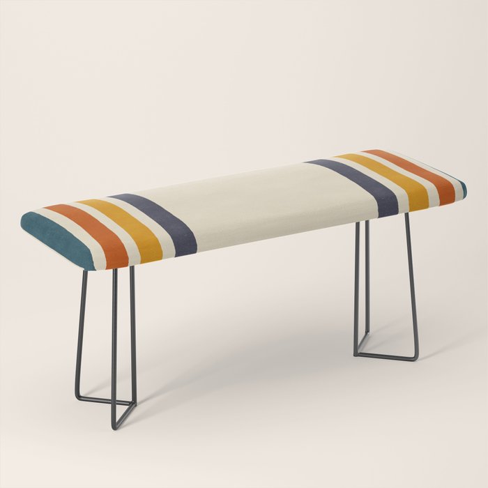 Blanket Stripe - classic Bench Gallery Image 1