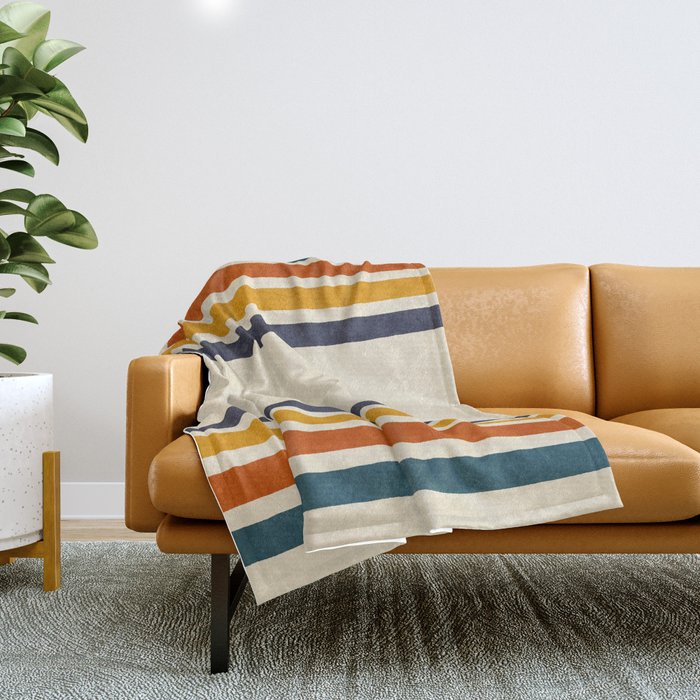 Blanket Stripe - classic Throw Blanket Gallery Image 1