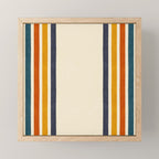 Blanket Stripe - classic Mini Art Print Gallery Image 1