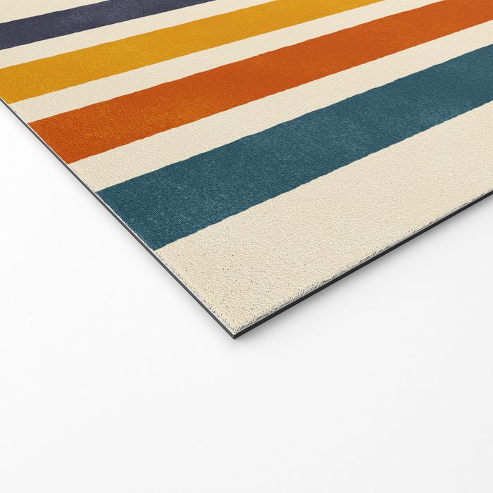 Blanket Stripe - classic Welcome Mat Gallery Image 2