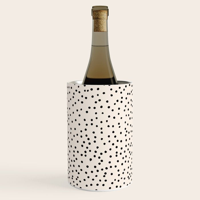 Simply dots - neutral  Wine Chiller Gallery Image 1