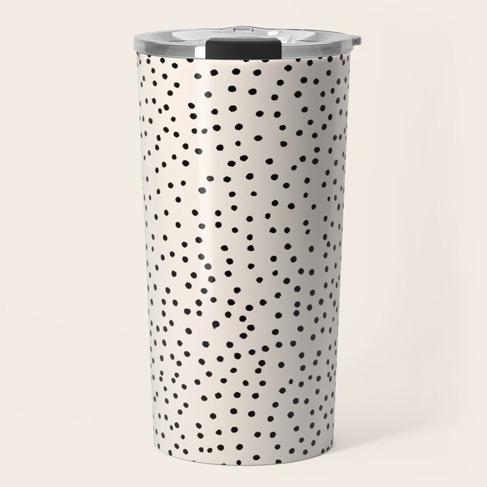 Simply dots - neutral  Travel Mug Gallery Image 1