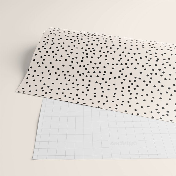 Simply dots - neutral  Wrapping Paper Gallery Image 2