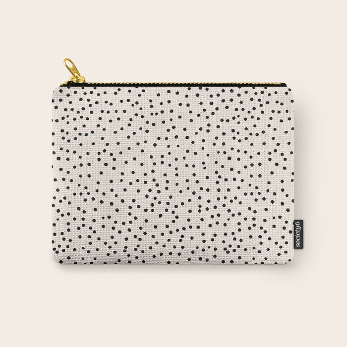 Simply dots - neutral  Carry All Pouch Gallery Image 1