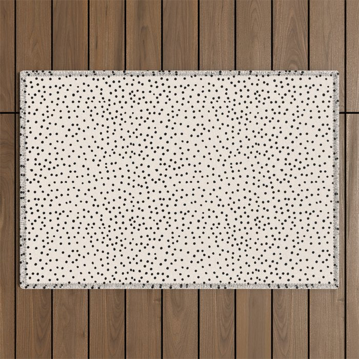 Simply dots - neutral  Outdoor Rug Gallery Image 1
