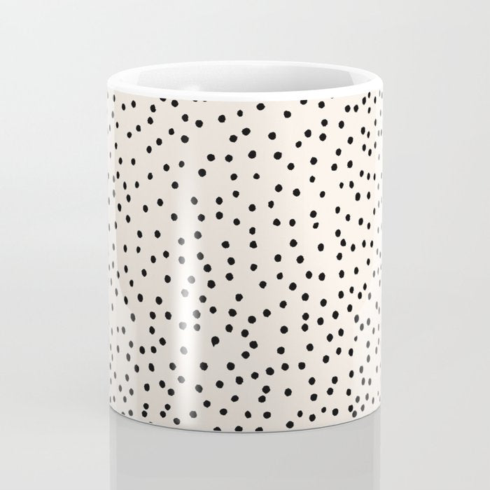 Simply dots - neutral  Coffee Mug Gallery Image 4
