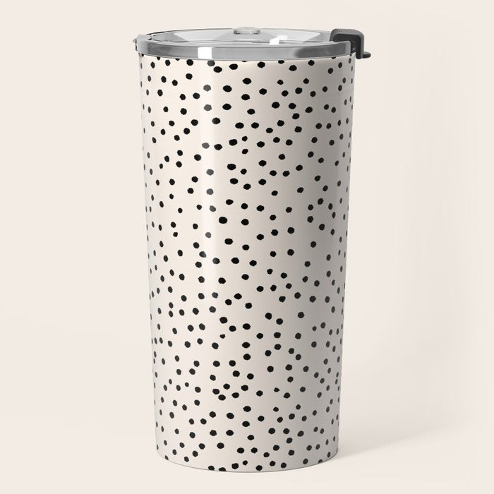 Simply dots - neutral  Travel Mug Gallery Image 2
