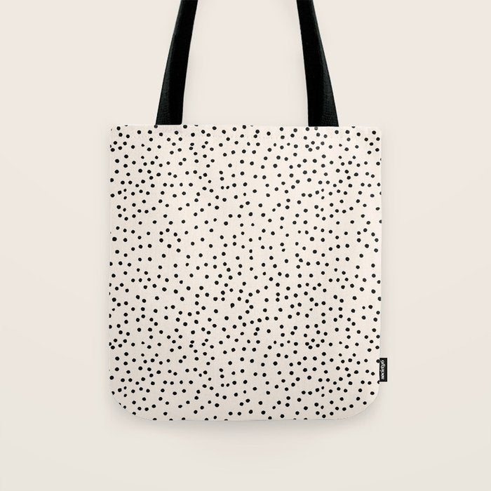 Simply dots - neutral  Tote Bag Gallery Image 1