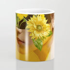 Sunflower Lady Coffee Mug Gallery Image 4