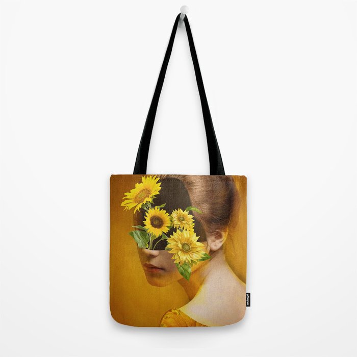 Sunflower Lady Tote Bag Gallery Image 2