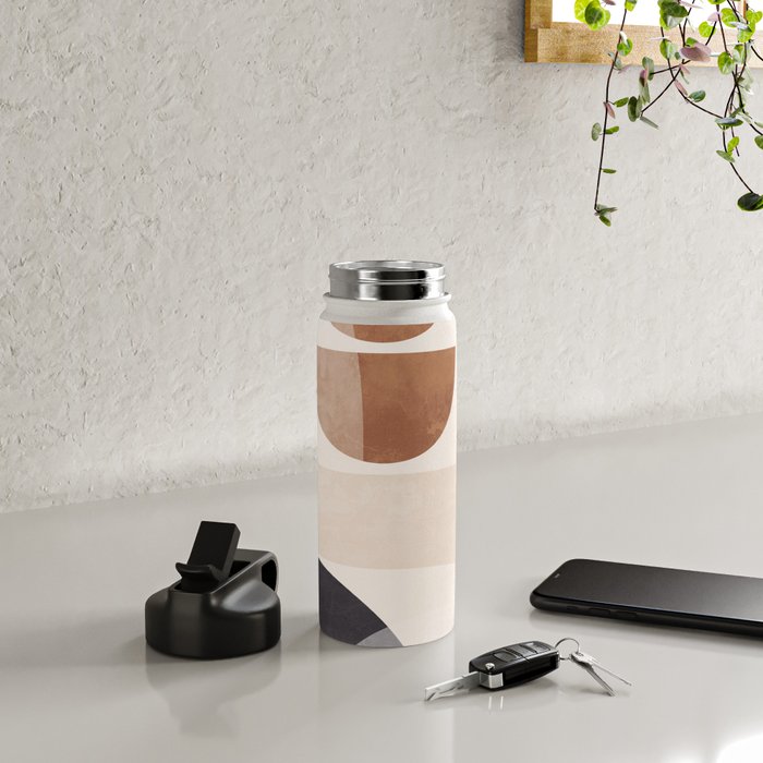 Modern Abstract Art 5 Water Bottle Gallery Image 4
