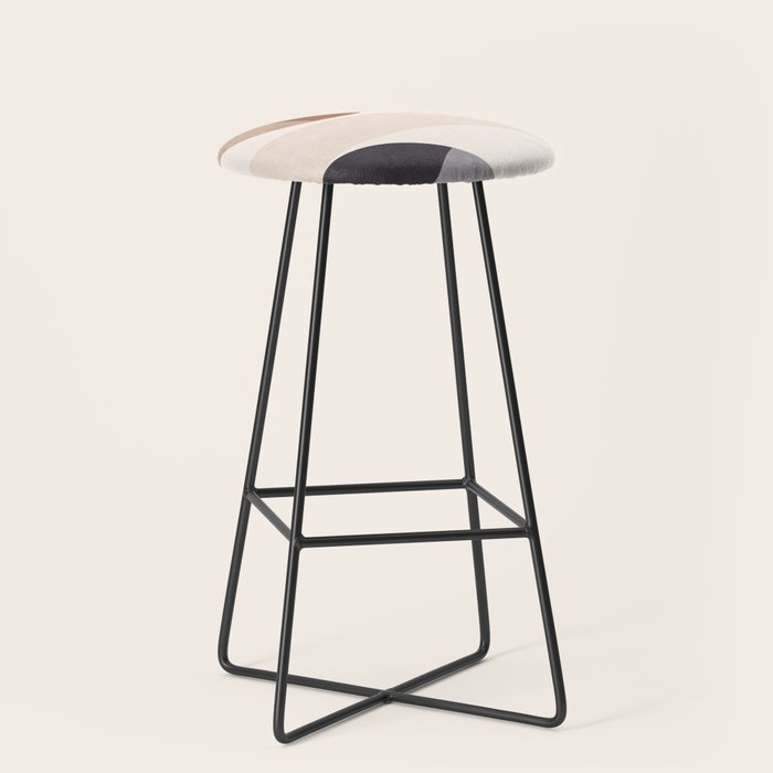 Modern Abstract Art 5 Stool Gallery Image 1