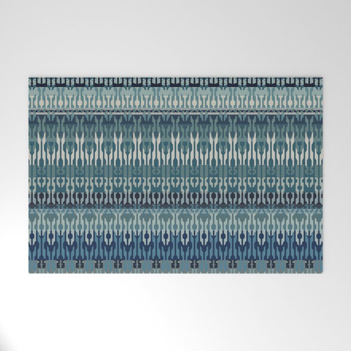 Ethnic Stripes Welcome Mat Gallery Image 1