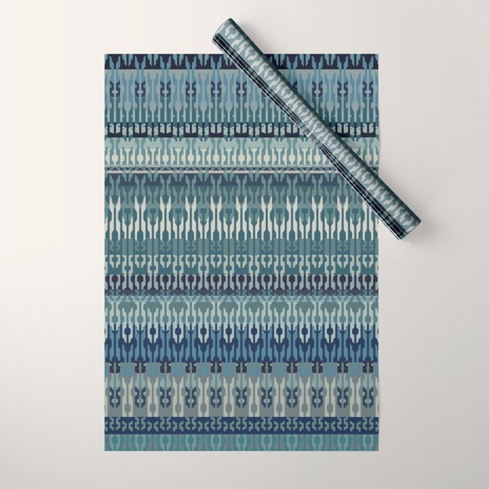 Ethnic Stripes Wrapping Paper Gallery Image 1