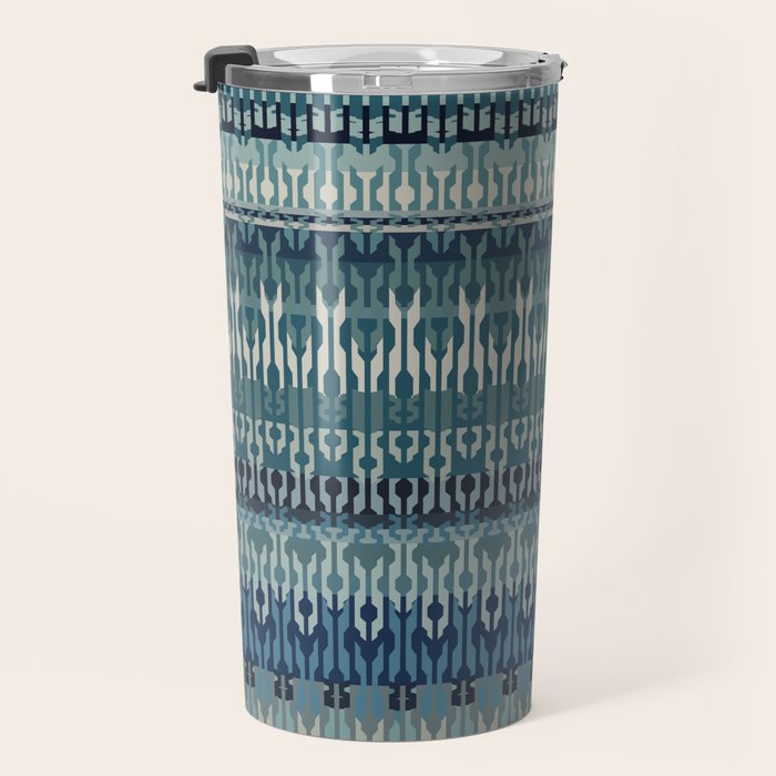 Ethnic Stripes Travel Mug Gallery Image 3