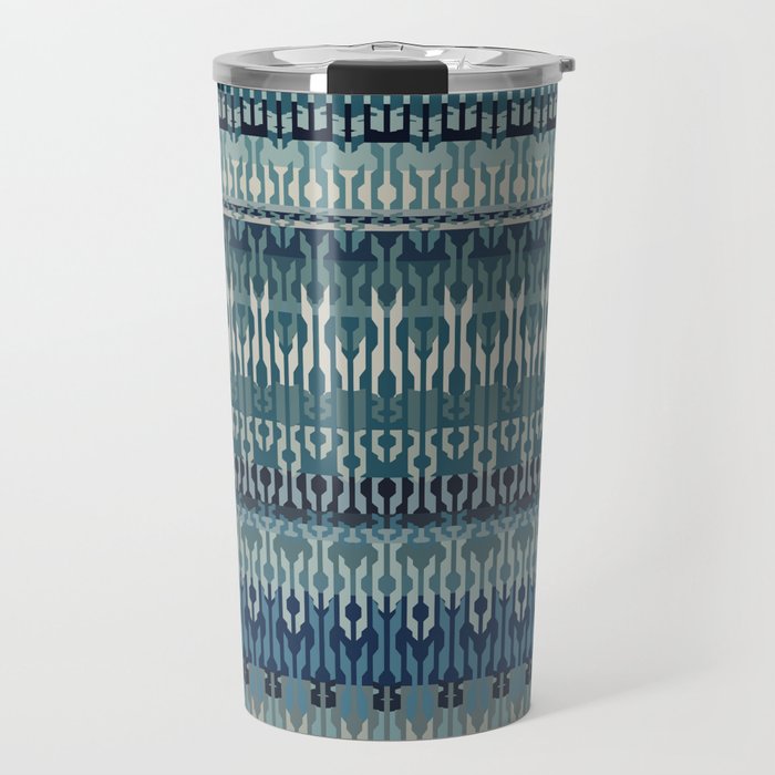 Ethnic Stripes Travel Mug Gallery Image 1