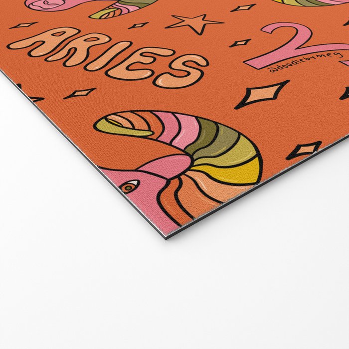 Aries Print Welcome Mat Gallery Image 2