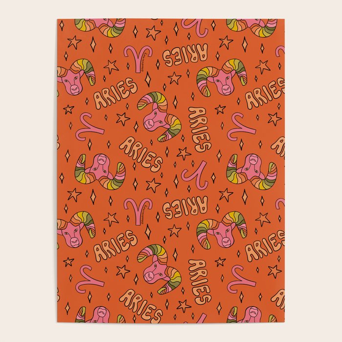 Aries Print Poster Gallery Image 1