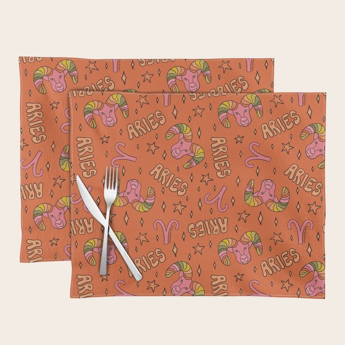 Aries Print Placemat Gallery Image 1