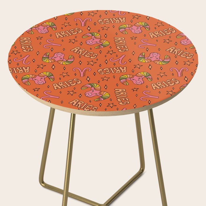 Aries Print Side Table Gallery Image 2