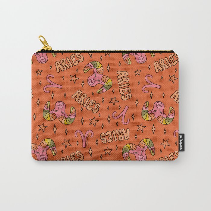 Aries Print Carry All Pouch Gallery Image 1