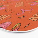 Aries Print Bath Mat Gallery Image 3