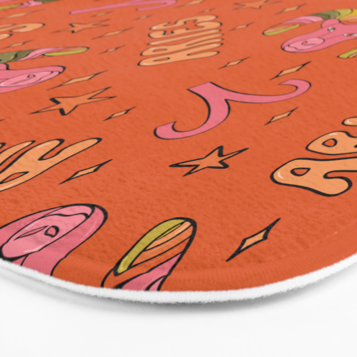 Aries Print Bath Mat Gallery Image 3