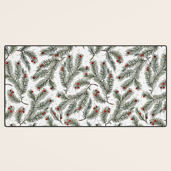 Evergreen Elegance Desk Mat Gallery Image 3