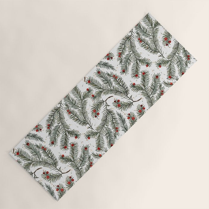 Evergreen Elegance Yoga Mat Gallery Image 1