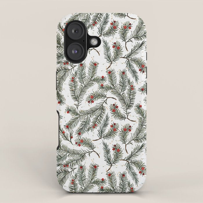 Evergreen Elegance iPhone Case Gallery Image 1