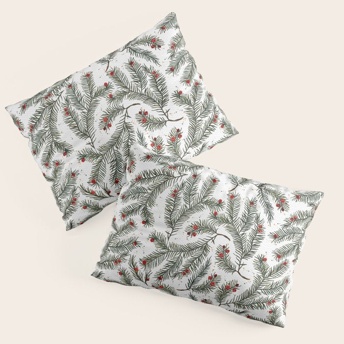 Evergreen Elegance Pillow Sham Gallery Image 3