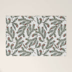 Evergreen Elegance Welcome Mat Gallery Image 1