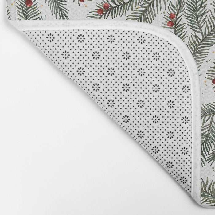 Evergreen Elegance Bath Mat Gallery Image 2