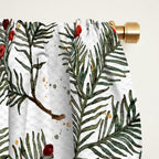 Evergreen Elegance Window Curtain Gallery Image 2