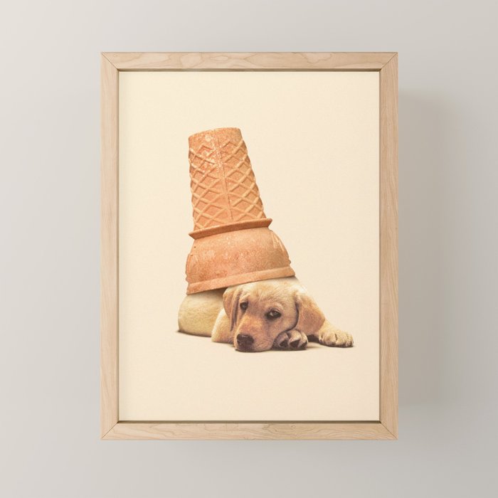 Underdog - Ice Cream Mini Art Print Gallery Image 1