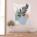 Sea glass vases Wall Tapestry Gallery Image 2
