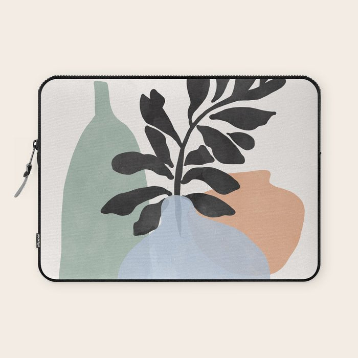 Sea glass vases Laptop Sleeve Gallery Image 1