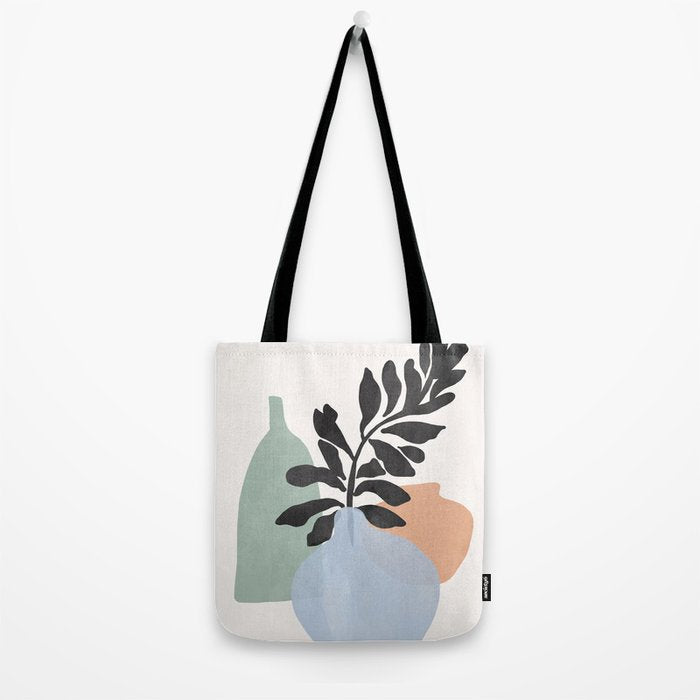Sea glass vases Tote Bag Gallery Image 2