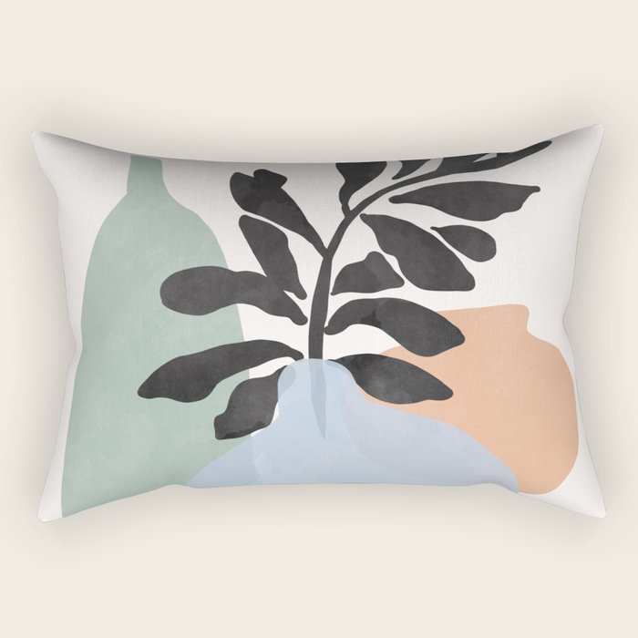 Sea glass vases Rectangular Pillow Gallery Image 1