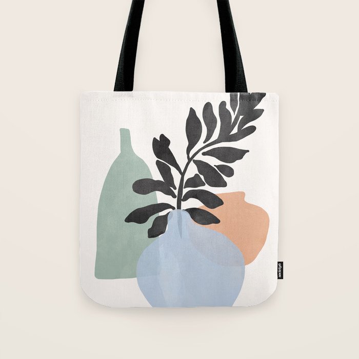 Sea glass vases Tote Bag Gallery Image 1