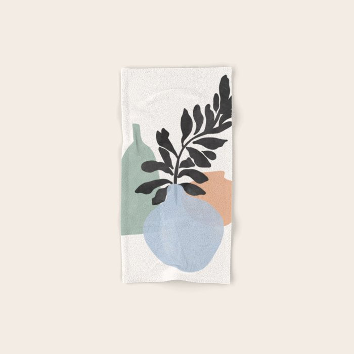 Sea glass vases Bath Towel Gallery Image 1