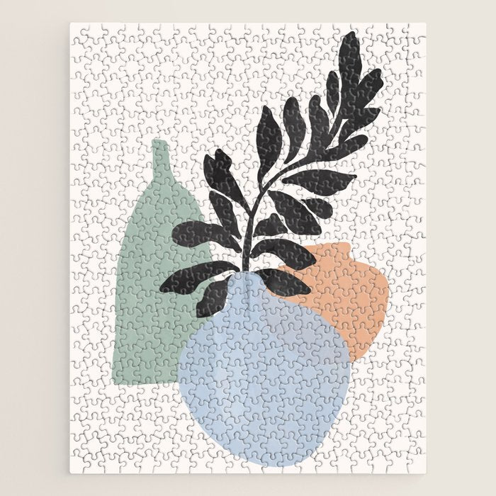 Sea glass vases Jigsaw Puzzle Gallery Image 1