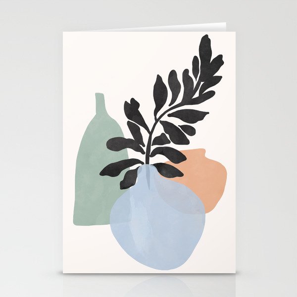 Sea glass vases Stationery Card Gallery Image 1