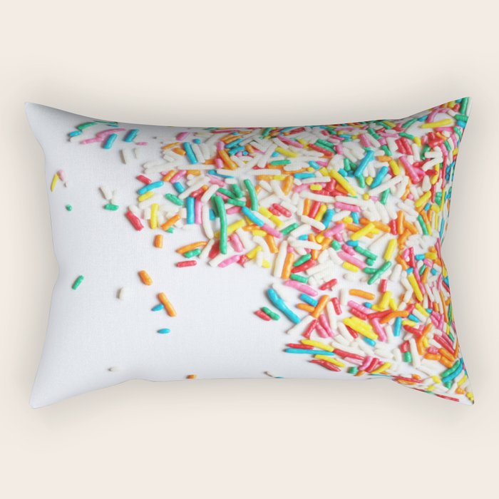 Sprinkles Party II Rectangular Pillow Gallery Image 1