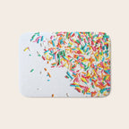Sprinkles Party II Bath Mat Gallery Image 1