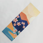Warm spring sunchine near the flowing river Yoga Mat Gallery Image 1